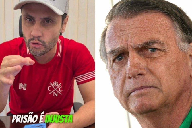 Cleitinho defende Bolsonaro, mas não cita operação da PF - (crédito: Redes sociais / AFP) Cleitinho defende Bolsonaro, mas não cita operação da PF - (crédito: Redes sociais / AFP)