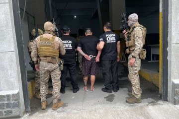 As investigações apontam que 'Kross' exercia função de comando dentro da facção, atuando como 'sintonia final da disciplina'. A reportagem não localizou a defesa do acusado -  (crédito: Reprodução/ Polícia Civil de Minas Gerais)