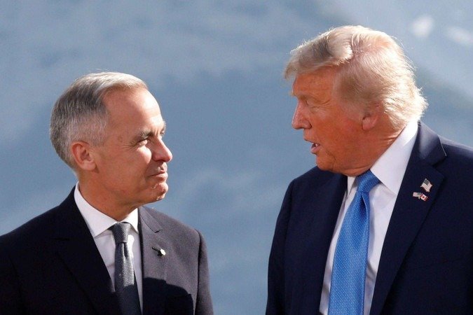 Presidente mexicana, Claudia Sheinbaum, foi elogiada por Trump — mas tensões comerciais entre os países ainda persiste - (crédito: Getty Images) Presidente mexicana, Claudia Sheinbaum, foi elogiada por Trump — mas tensões comerciais entre os países ainda persiste - (crédito: Getty Images)