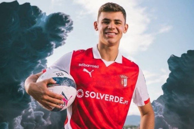 Gabriel Moscardo é o novo reforço do Braga - (crédito: Divulgação/X/Braga) Gabriel Moscardo é o novo reforço do Braga - (crédito: Divulgação/X/Braga)
