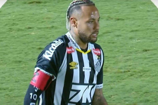Neymar bem que tentou, mas não teve sucesso diante do Mirassol - (crédito: Reprodução/ Cazé TV) Neymar bem que tentou, mas não teve sucesso diante do Mirassol - (crédito: Reprodução/ Cazé TV)