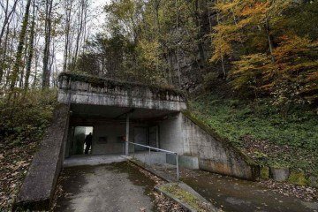 Os Alpes Suíços são o cenário perfeito para esconder um grande número de bunkers -  (crédito: Getty Images)