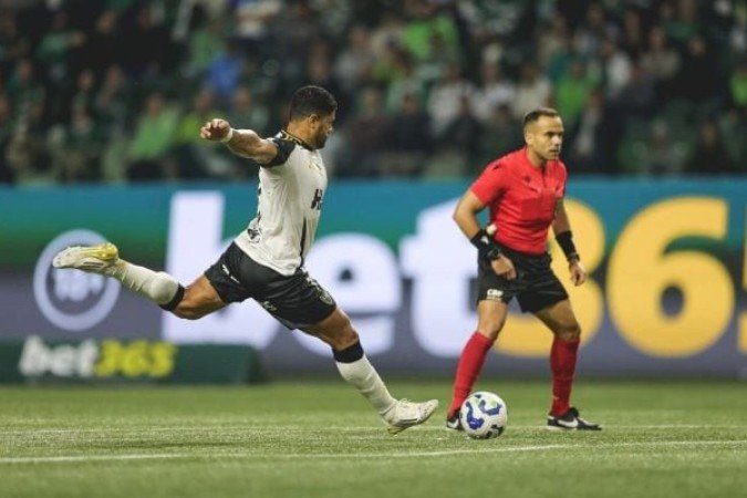 Hulk marcou os quatro gols do Atlético após o Mundial de Clubes - (crédito: Foto: Pedro Souza/Atlético) Hulk marcou os quatro gols do Atlético após o Mundial de Clubes - (crédito: Foto: Pedro Souza/Atlético)
