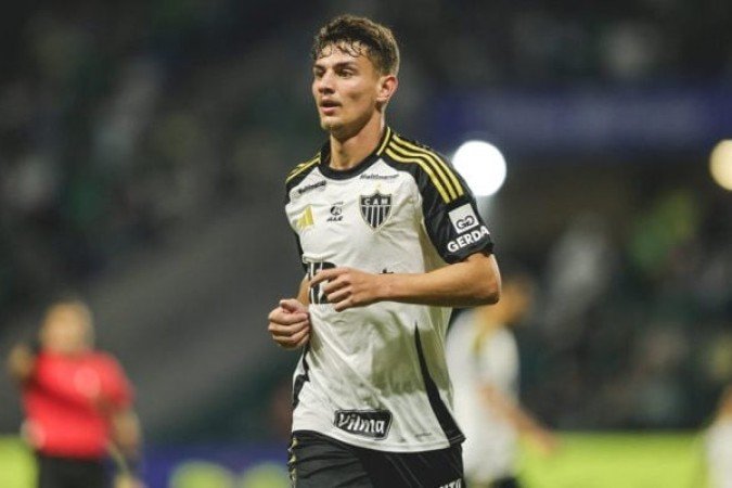 NATANAEL - Teve muita dificuldade ao longo da partida. Não apareceu no ataque e deixou muito espaço para Piquerez, que apareceu muitas vezes no ataque adversário, sem muitas dificuldades. Nota: 4 - Foto: Pedro Souza/Atlético MG