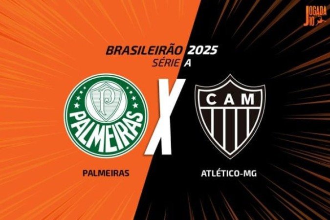 Palmeiras e Galo prometem emoção de sobra no Allianz  -  (crédito: Foto: Arte Jogada10)