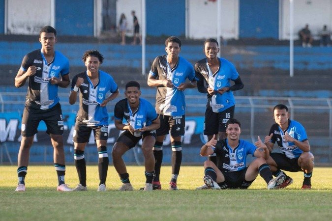 Capital contou com boa parte de jogadores das categorias de base do clube - (crédito: Uéslei Costa/CapitalSAF) Capital contou com boa parte de jogadores das categorias de base do clube - (crédito: Uéslei Costa/CapitalSAF)