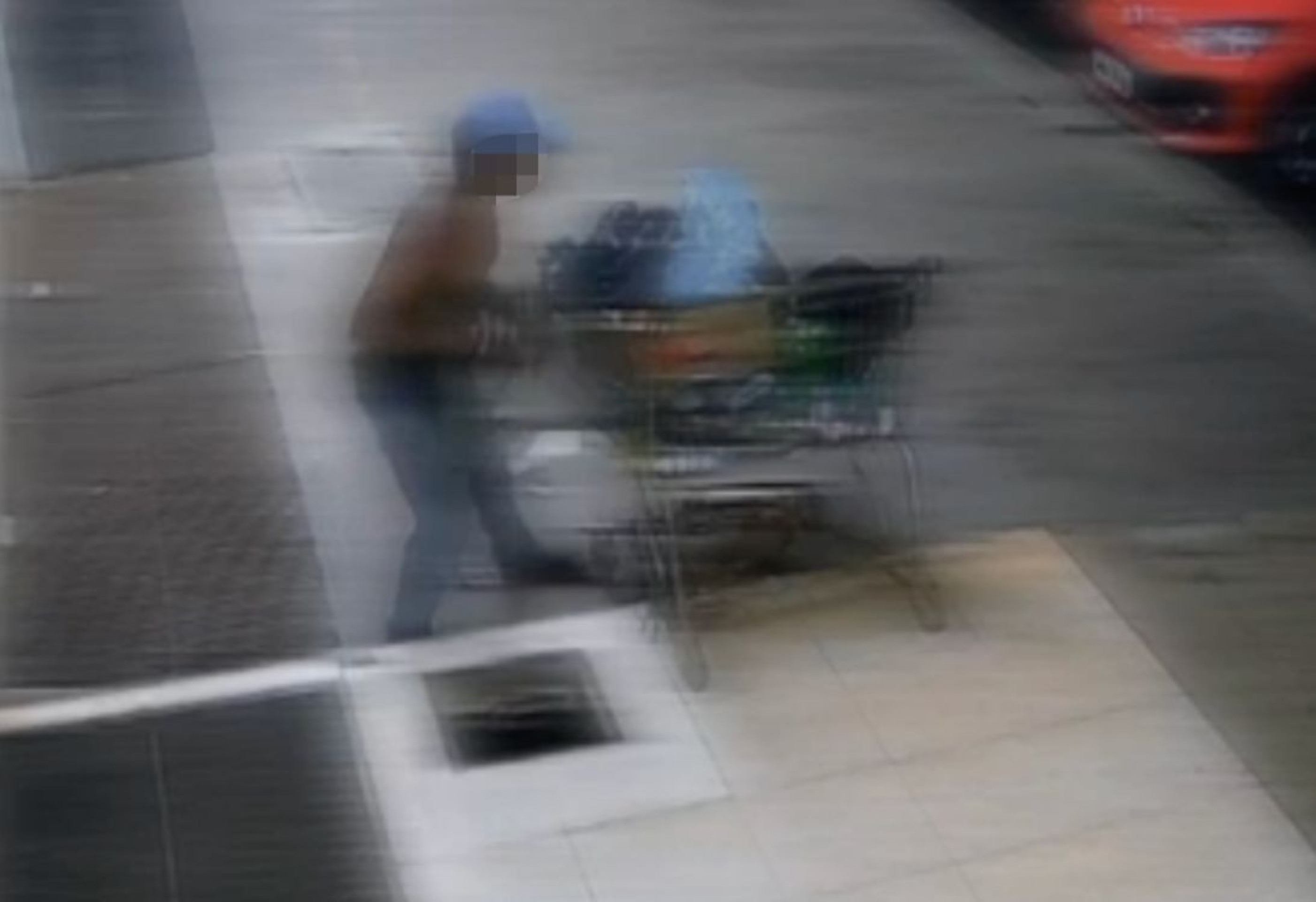 Vídeo: Homem é flagrado furtando tampa de bueiro na Asa Norte