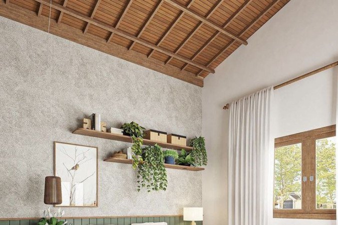 Refúgio de paz e tranquilidade para a renovação de energias no Feng Shui - (crédito: Reprodução/Pinterest) Refúgio de paz e tranquilidade para a renovação de energias no Feng Shui - (crédito: Reprodução/Pinterest)