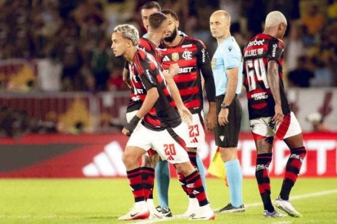 Matheus Gonçalves foi acionado no clássico contra o Fluminense - (crédito: Foto: Adriano Fontes/Flamengo) Matheus Gonçalves foi acionado no clássico contra o Fluminense - (crédito: Foto: Adriano Fontes/Flamengo)