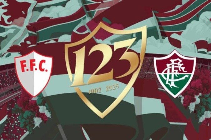 Fluminense comemora 123 ano de história nesta segunda-feira - (crédito: Foto: Divulgação/Fluminense) Fluminense comemora 123 ano de história nesta segunda-feira - (crédito: Foto: Divulgação/Fluminense)