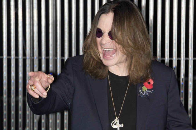 A primeira vez que Ozzy esteve em Brasília foi em 1985, durante a primeira passagem da banda pelo Brasil -  (crédito:  Oli SCARFF / AFP)