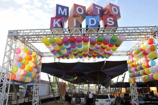 No evento, haverá um espaço kids com atrações infantis 