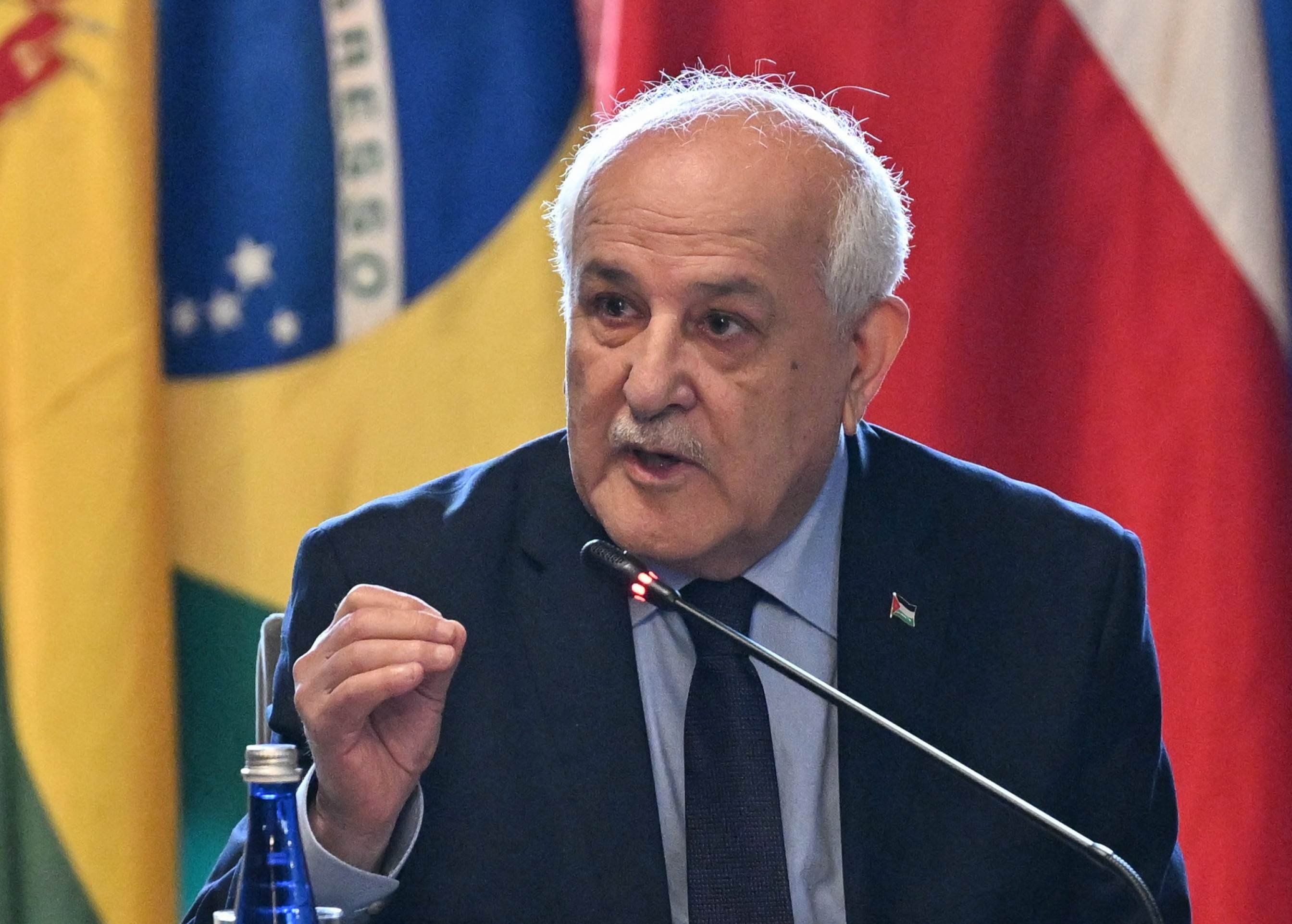 Riyad Mansour, embaixador palestino na Organização das Nações Unidas