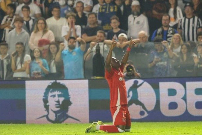 Carbonero marcou seu primeiro gol no Brasileirão - (crédito: Foto: Ricardo Duarte/Internacional) Carbonero marcou seu primeiro gol no Brasileirão - (crédito: Foto: Ricardo Duarte/Internacional)