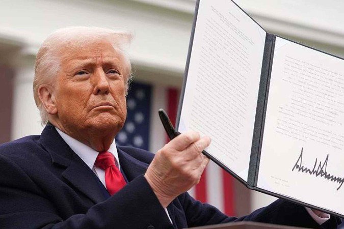 Tática de Trump sobre tarifas está dando resultados, diz editor da BBC - (crédito: BBC Geral) Tática de Trump sobre tarifas está dando resultados, diz editor da BBC - (crédito: BBC Geral)