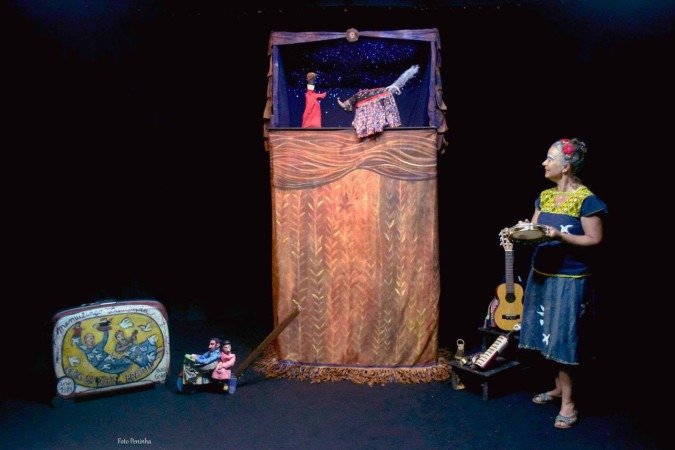 Espetáculo Vida de Mamulengo - (crédito: Peninha) Espetáculo Vida de Mamulengo - (crédito: Peninha)