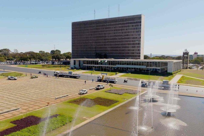 Evento conta com presença do governador Ibaneis Rocha, além do Secretário de Governo, José Humberto Pires e de autoridades locais.  -  (crédito: Anderson Parreira/Agência Brasília)