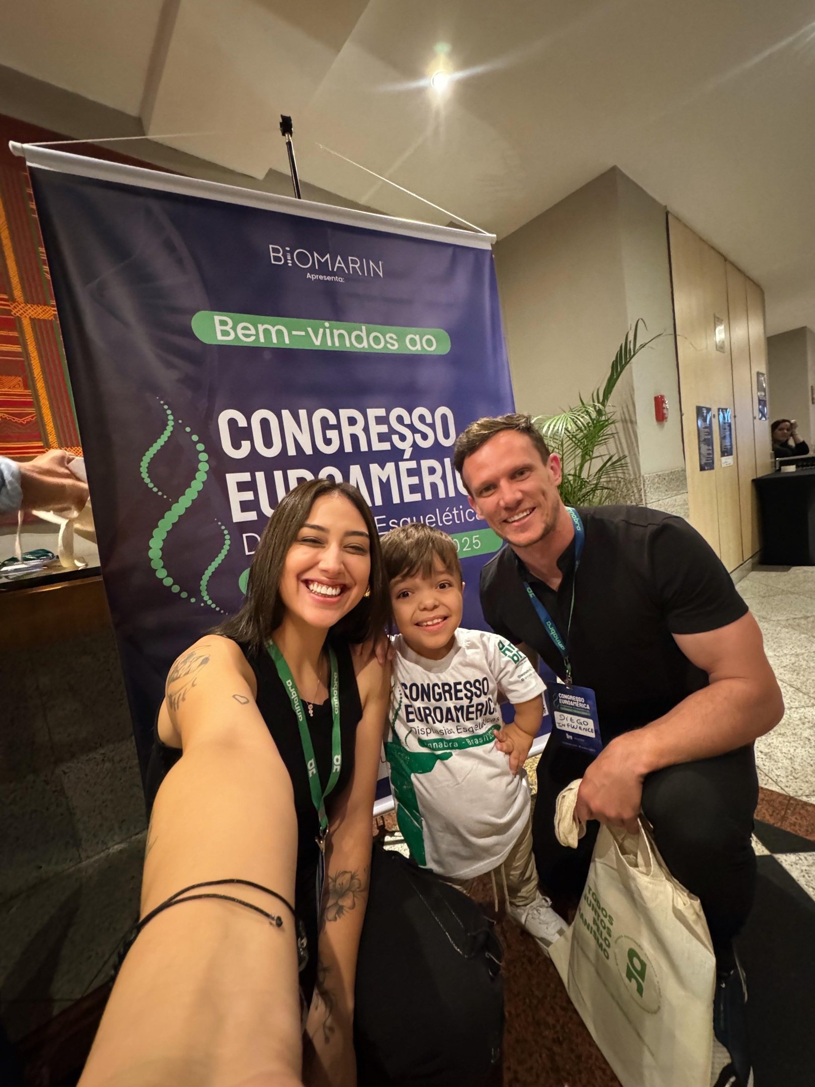 Com apenas três meses de vida, após exames, Mario Netto teve o diagnóstico concreto de acondroplasia