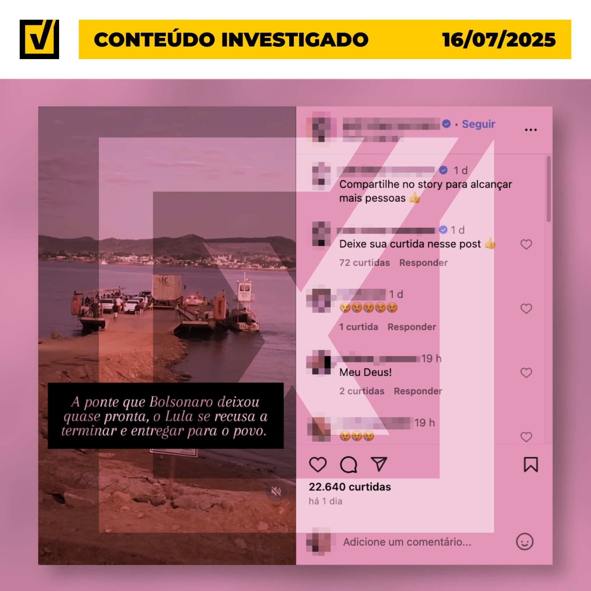 Governo Lula tenta resolver impasse na justiça para concluir ponte entre Tocantins e Pará