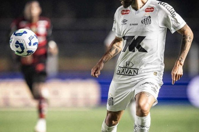 GUILHERME - Sofreu uma lesão logo nos minutos inicias e teve que deixar o jogo. Sem nota - Foto: Raul Baretta/Santos FC