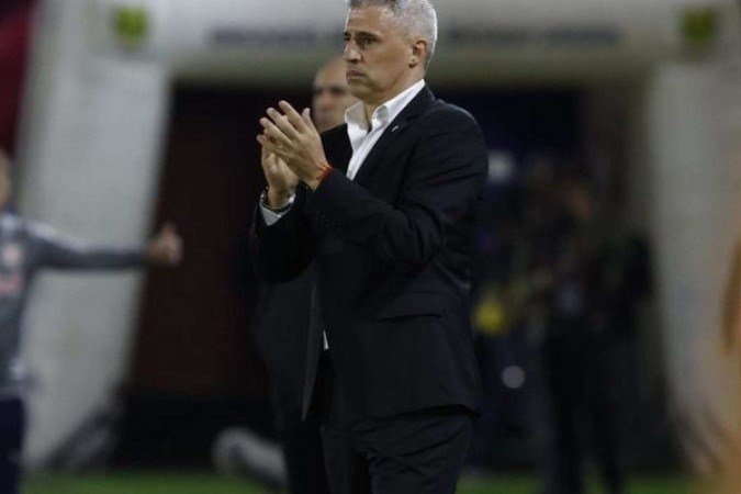 São Paulo venceu pela segunda vez consecutiva sob o comando de Crespo - (crédito: Foto: Rubens Chiri / São Paulo FC) São Paulo venceu pela segunda vez consecutiva sob o comando de Crespo - (crédito: Foto: Rubens Chiri / São Paulo FC)