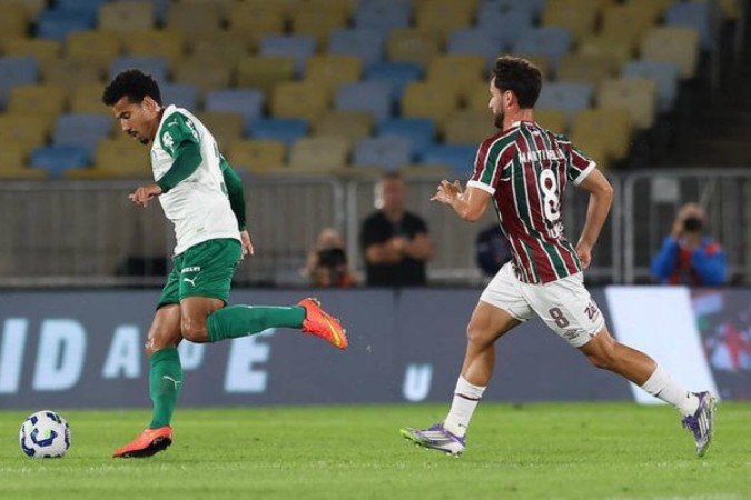 Fluminense não consegue encontrar o caminho das vitórias no Brasileirão -  (crédito: Foto: Cesar Greco/Palmeiras/by Canon)