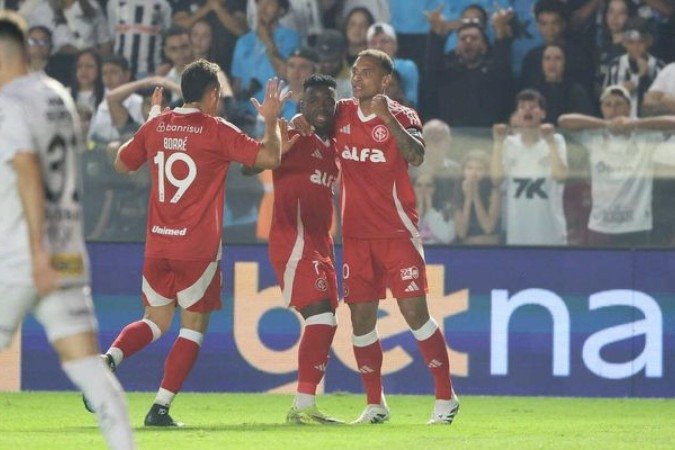 Internacional cresce de rendimento e engata sequência positiva no Brasileirão -  (crédito: Foto: Ricardo Duarte / Internacional)