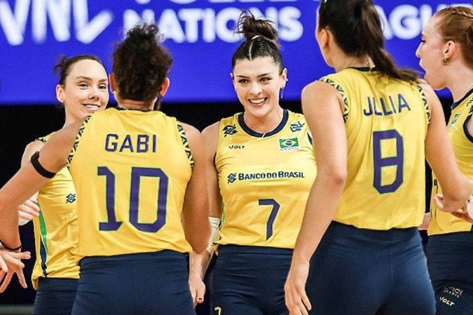 Rosamaria foi o grande nome da partida -  (crédito:  FIVB/Divulgação)