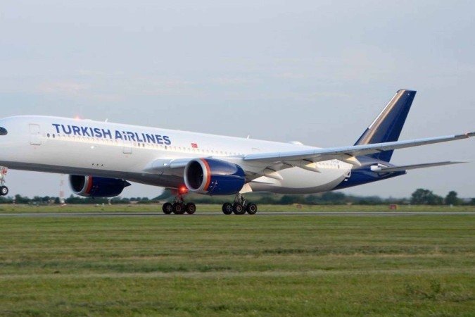 Voo da Turkish Airlines saiu de Istambul, na Turquia, em direção a São Francisco, nos Estados Unidos -  (crédito: Reprodução/FlightAware)