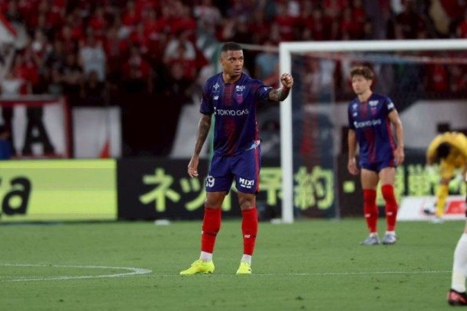 Marcelo Ryan marcou um dos gols do F.C. Tokyo na vitória por 3 a 2 diante do Urawa Reds -  (crédito: Foto: Divulgação)
