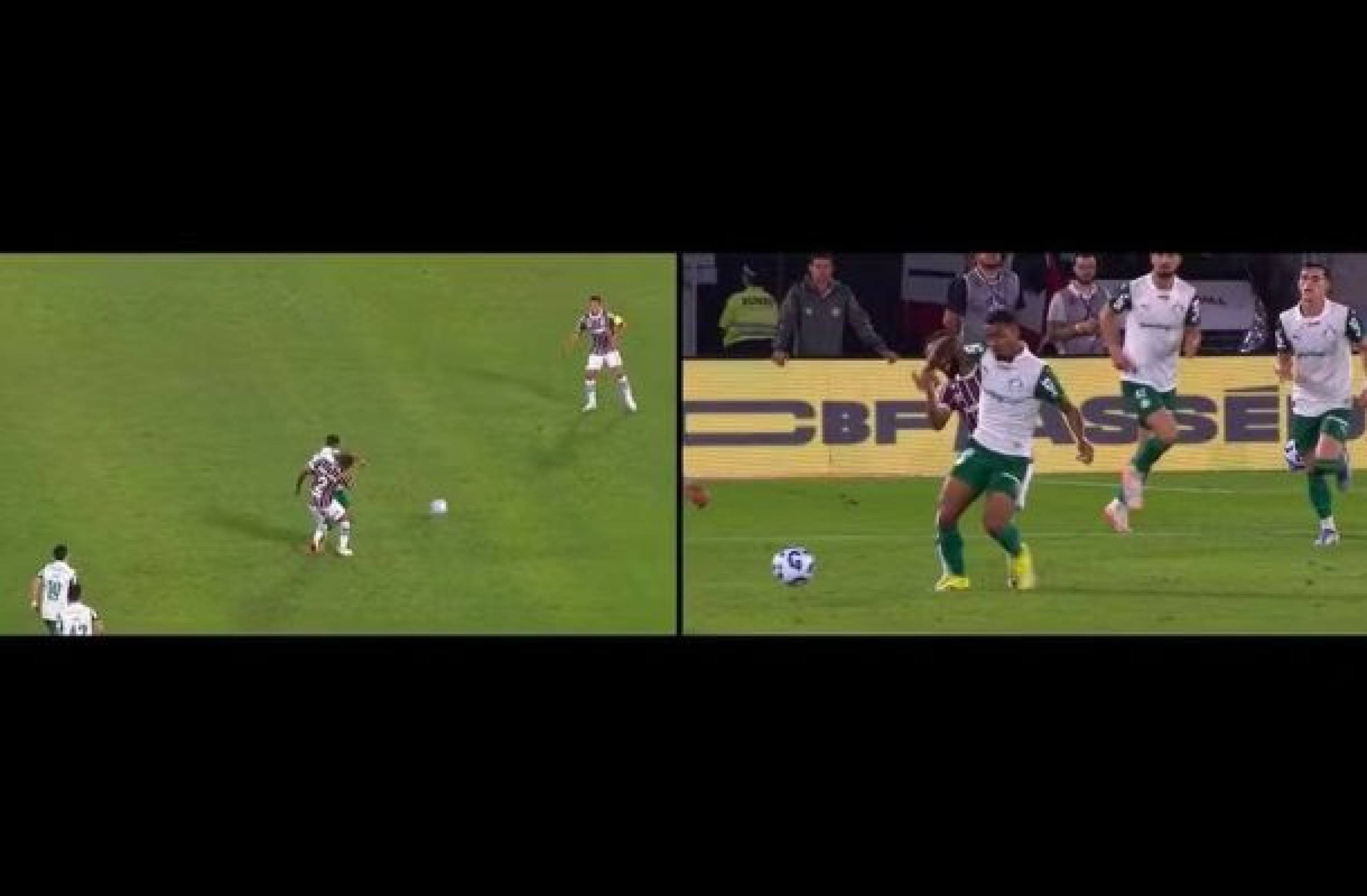 CBF divulga áudio do VAR em expulsão de Allan em Fluminense x Palmeiras