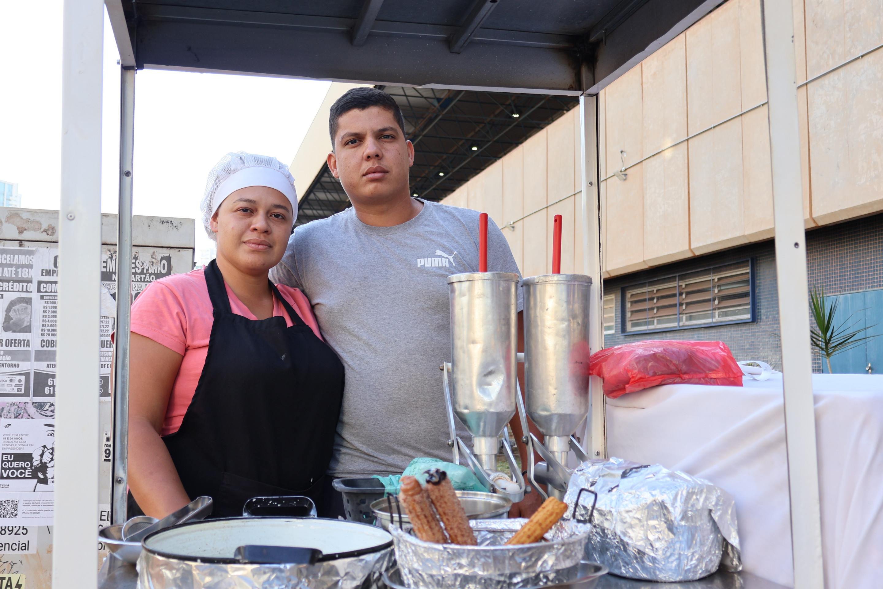 Marta de Oliveira e o marido, Lucas Salvaterra, desabafam: 