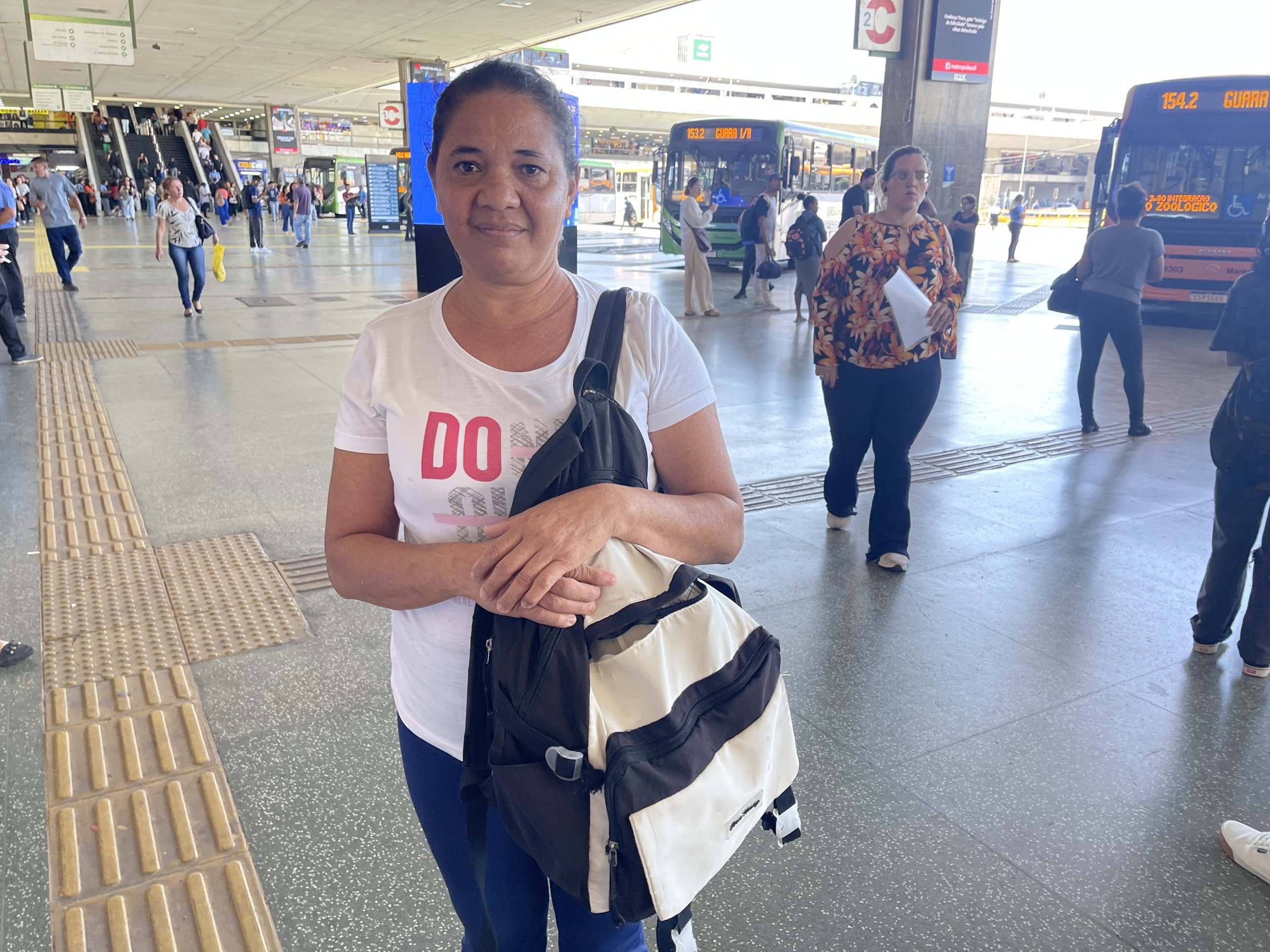 Lurdes Silva foi furtado na última quarta no terminal de Santa Maria