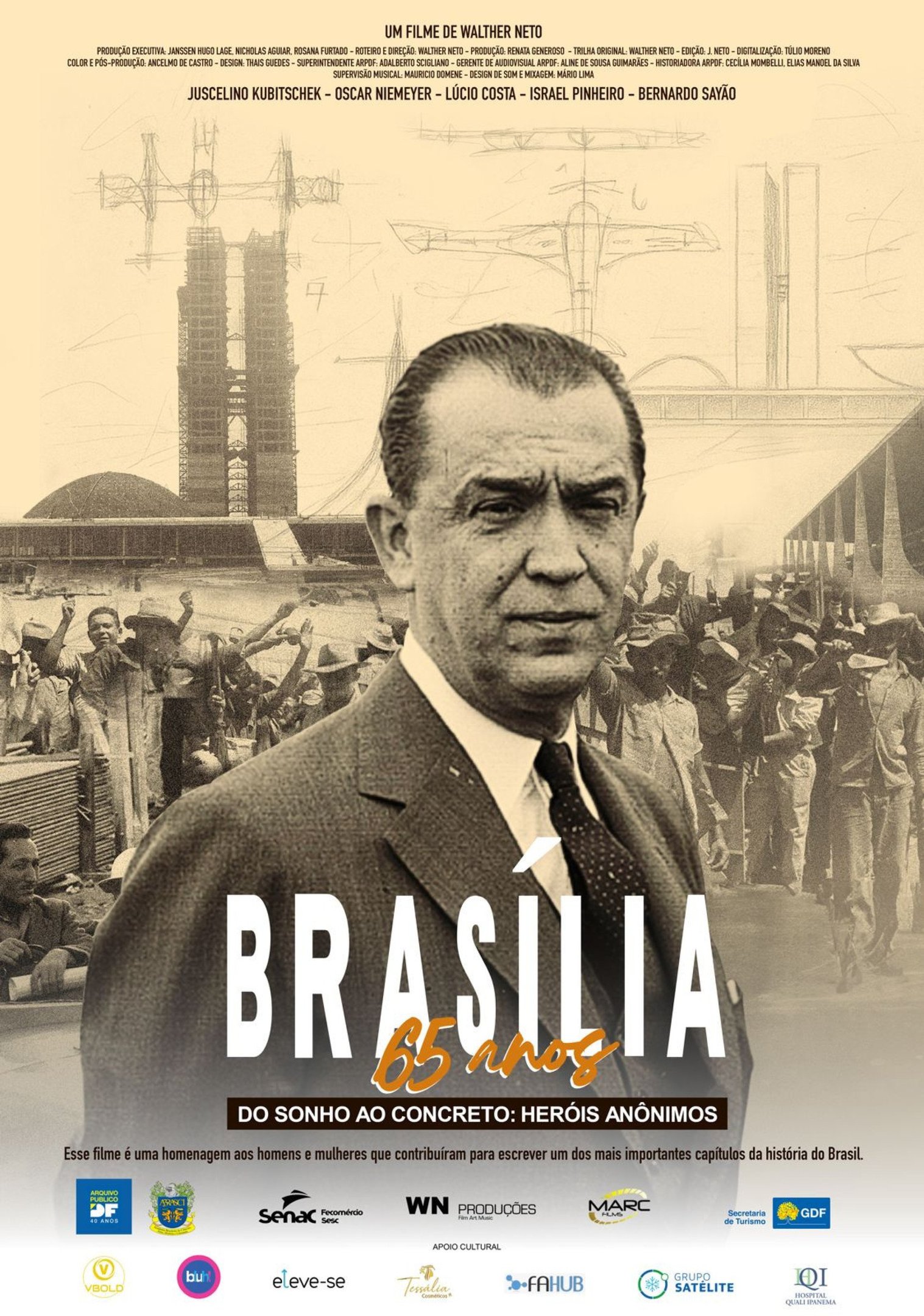  Brasilia 65 anos do sonho ao concreto Herois anonimos 