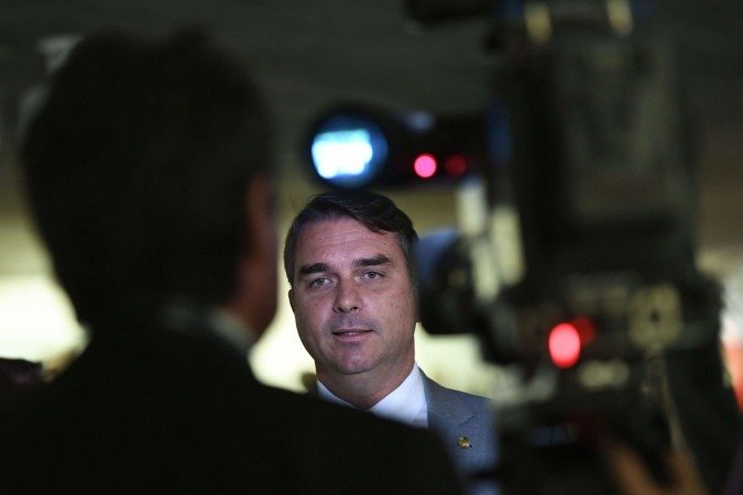 Senador Flávio Bolsonaro (PL-RJ) - (crédito: Edilson Rodrigues/Agência Senado) Senador Flávio Bolsonaro (PL-RJ) - (crédito: Edilson Rodrigues/Agência Senado)