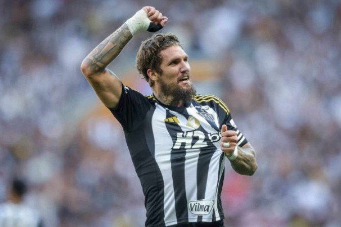 Lyanco busca renovação com o Galo -  (crédito: Foto: Pedro Souza / Atlético-MG)