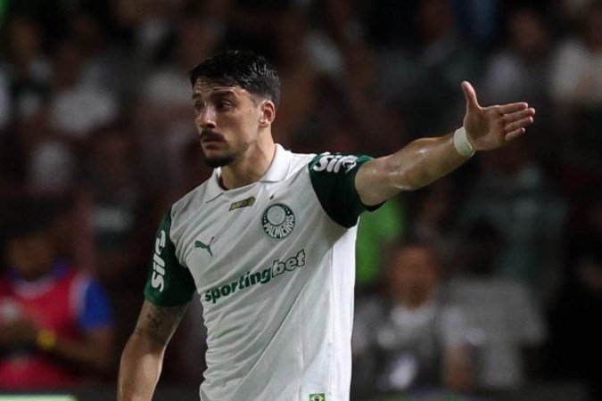 Piquerez pode completar dez temporadas no Palmeiras -  (crédito: Foto: Cesar Greco/Palmeiras)