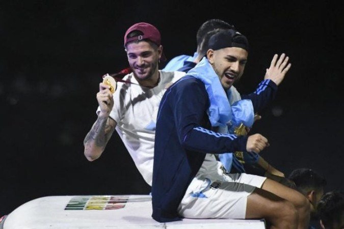 Apesar de ter contrato com o Atlético de Madrid até 2026, De Paul decidiu buscar novos caminhos -  (crédito: Foto: Rodrigo Valle/Getty Images)