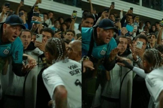 Santos emite nota repudiando atitude de Neymar em briga com torcedor - (crédito: Foto: Reprodução/Instagram) Santos emite nota repudiando atitude de Neymar em briga com torcedor - (crédito: Foto: Reprodução/Instagram)