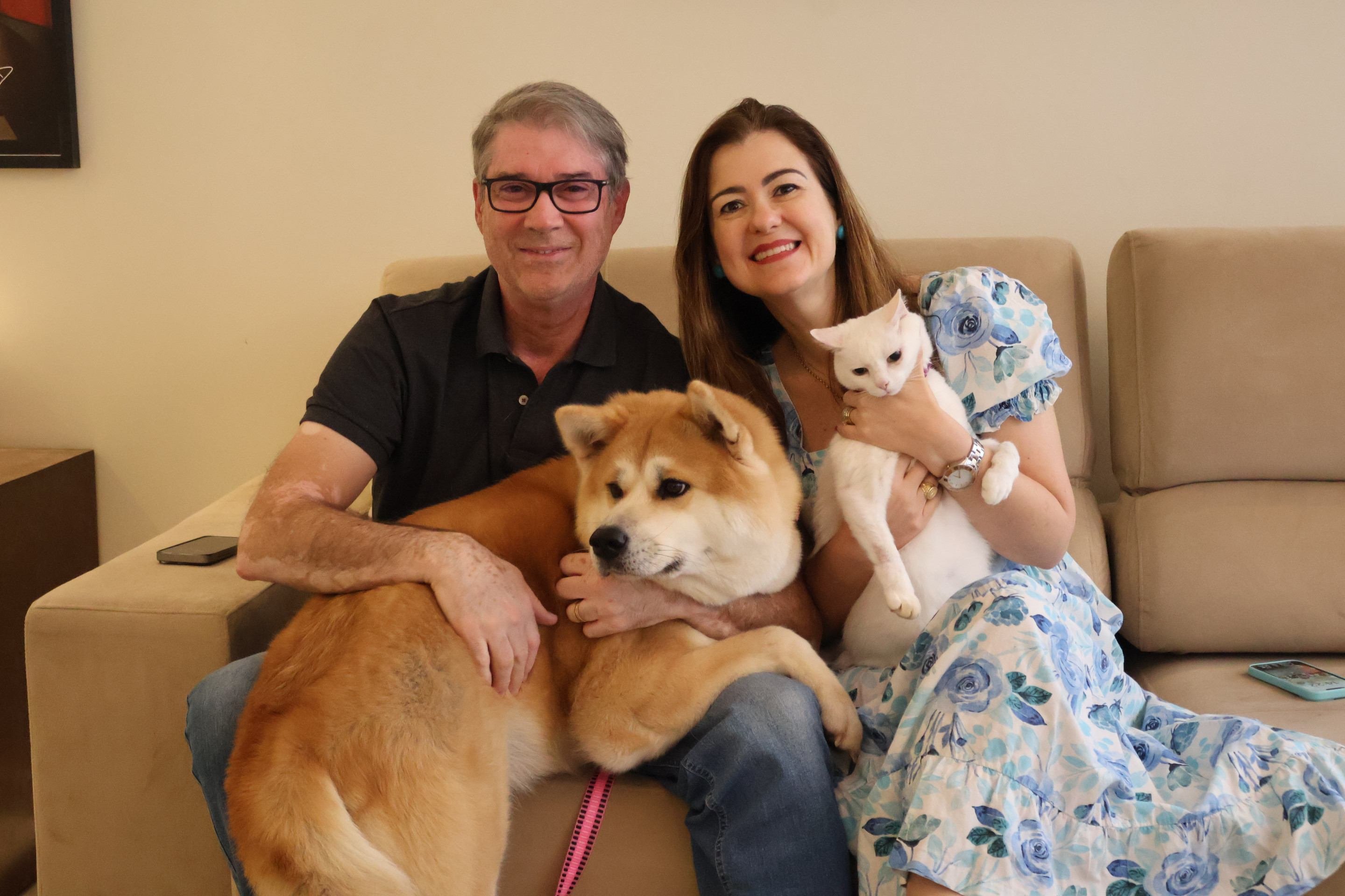 Rachel e Aluisio Gomez       