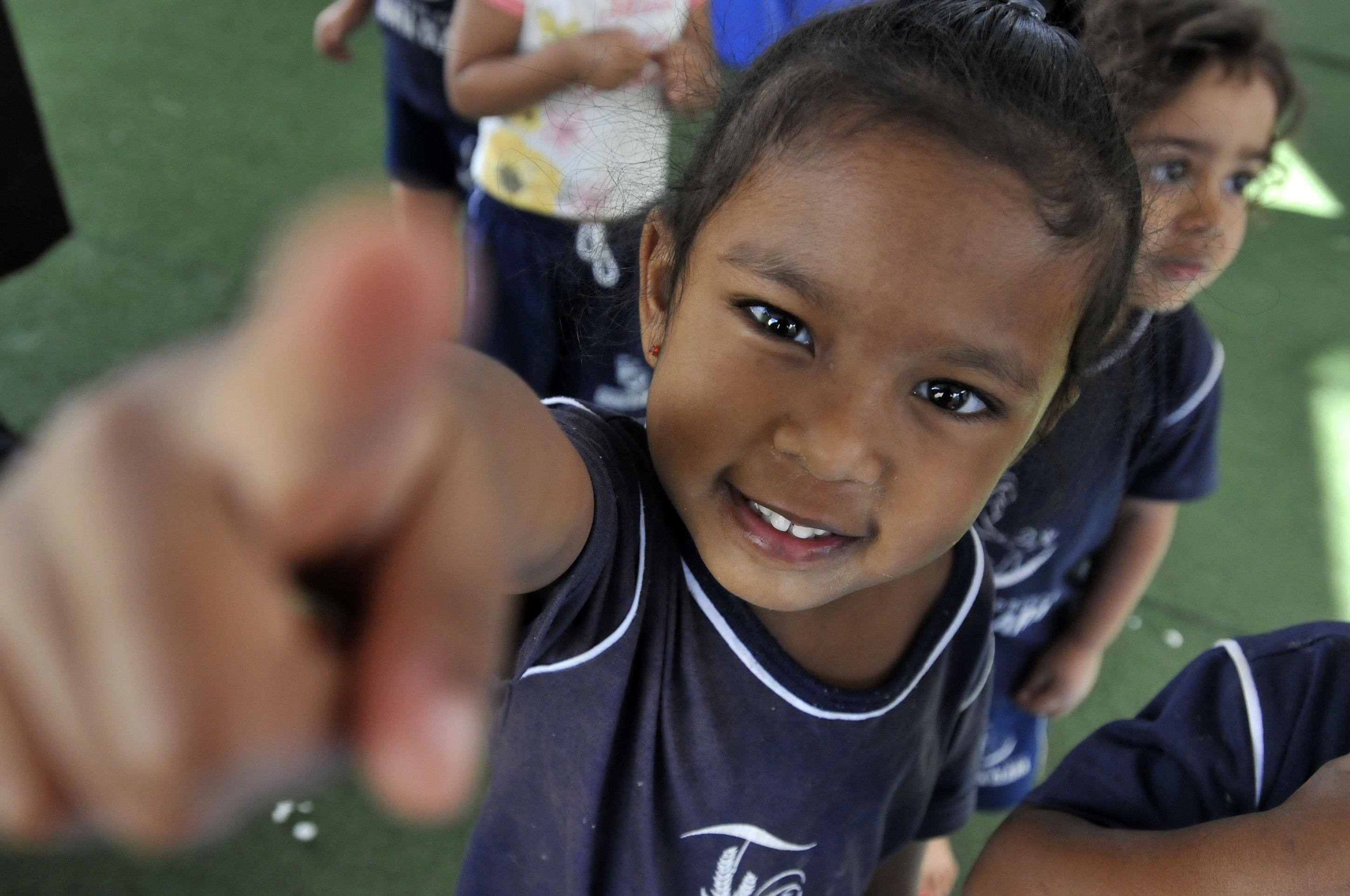  25/07/2025. Crédito: Minervino Júnior/CB/D.A Press. Brasil.  Brasilia - DF. Creche na Capela Santa Luzia na Estrutural. Padre Lourenço Ferronatto