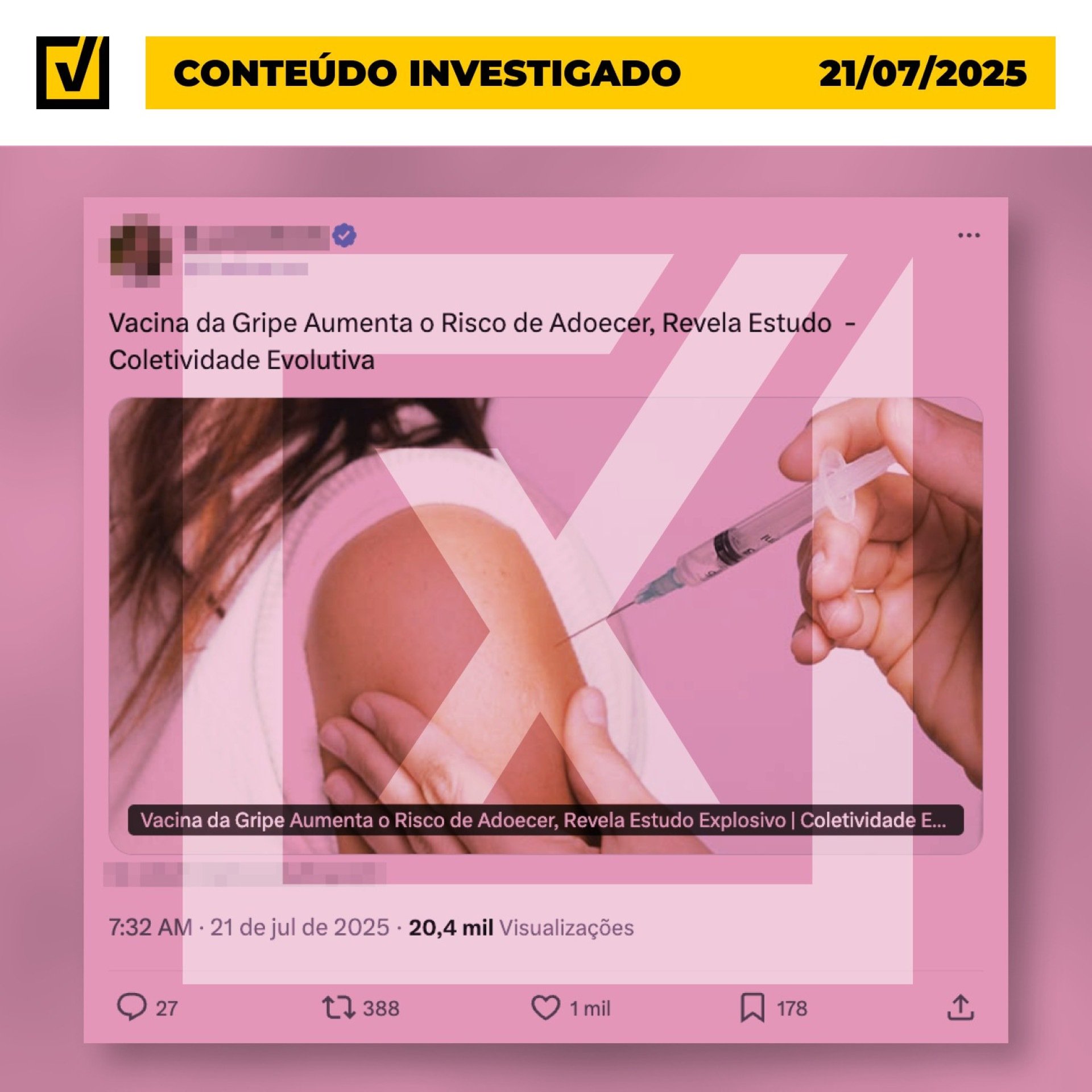 Plataforma na qual estudo está hospedado alerta que ele não deve servir de base para decisões clínicas - (crédito: Reprodução/Comprova) Plataforma na qual estudo está hospedado alerta que ele não deve servir de base para decisões clínicas - (crédito: Reprodução/Comprova)