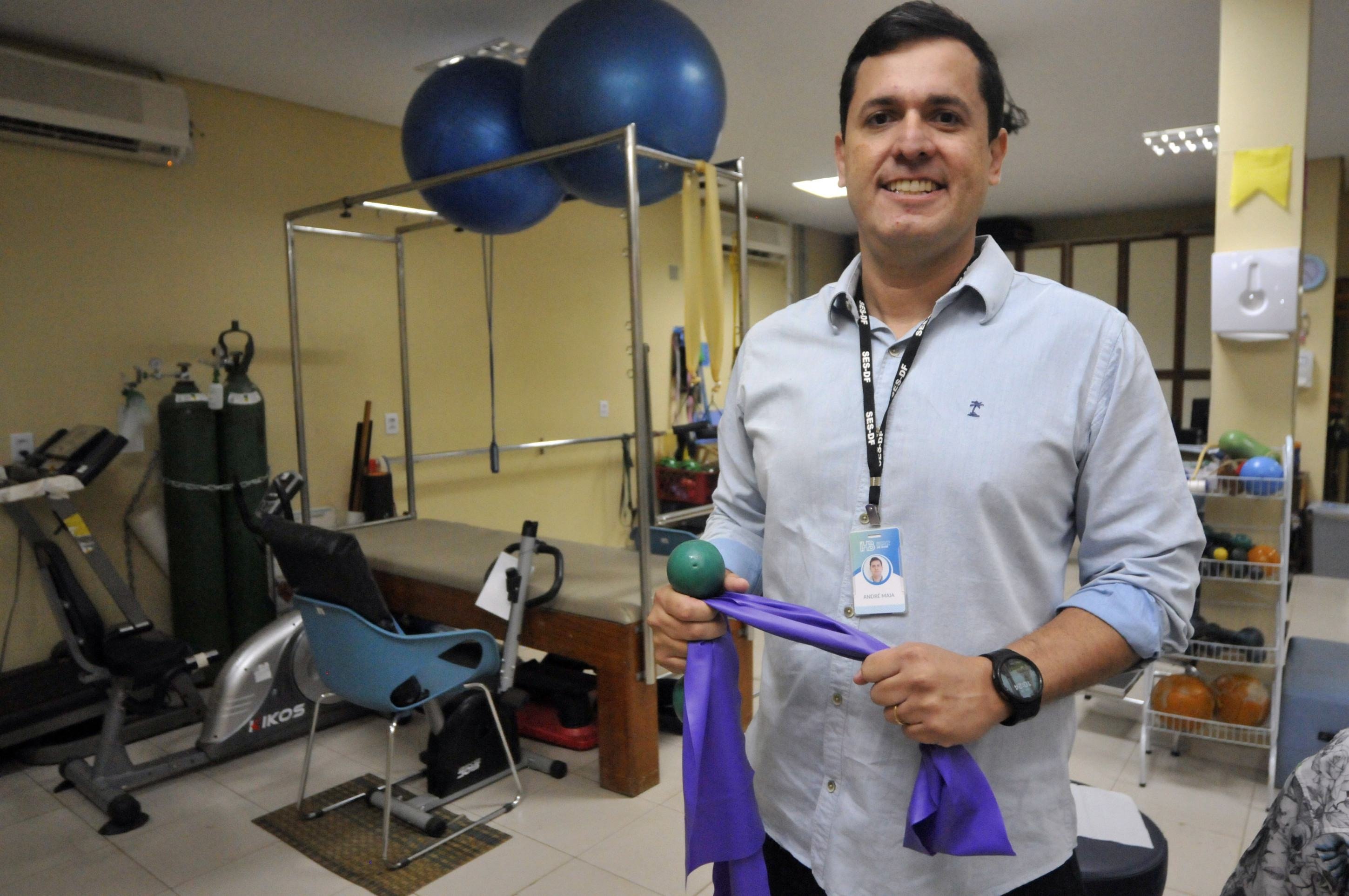 André Luis Maia, fisioterapeuta: tratamento de 8 meses a um ano