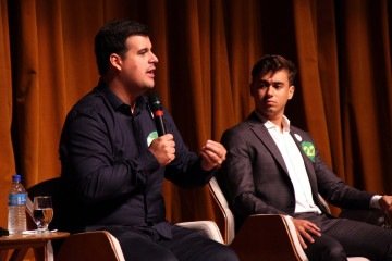 Engler e Nikolas, dupla bolsonarista de BH, podem ser condenados a inelegibilidade por campanha contra Fuad Noman -  (crédito:  Jair Amaral/EM/D.A Press)