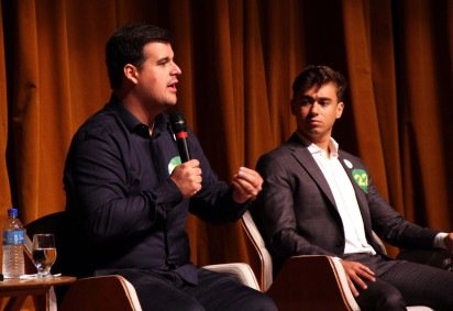 Engler e Nikolas, dupla bolsonarista de BH, podem ser condenados a inelegibilidade por campanha contra Fuad Noman -  (crédito:  Jair Amaral/EM/D.A Press)