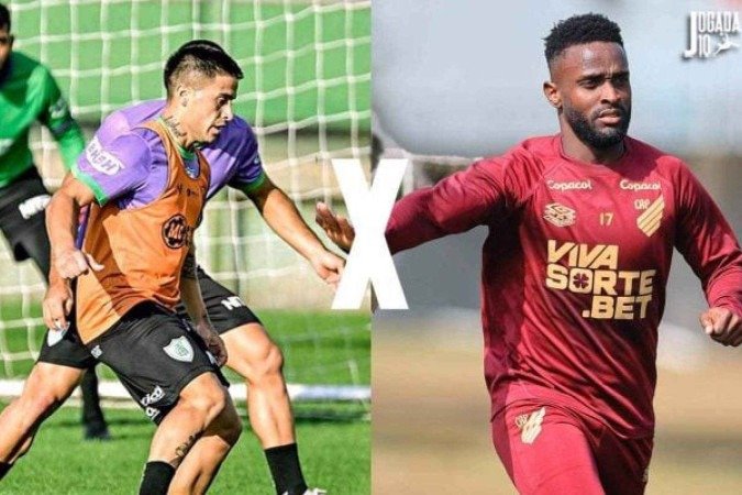 América e Athletico se enfrentam pela 19ª rodada da Série B do Campeonato Brasileiro - (crédito: Fotos: Foto: Mourão Panda/América; Duda Matoso/athletico.com.br) América e Athletico se enfrentam pela 19ª rodada da Série B do Campeonato Brasileiro - (crédito: Fotos: Foto: Mourão Panda/América; Duda Matoso/athletico.com.br)