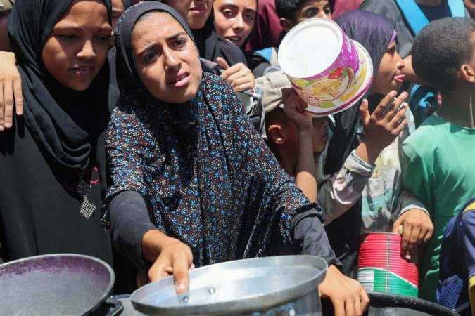 Fome extrema em Gaza: Israel diz que vai abrir corredores humanitários e permitir ajuda lançada por aviões - (crédito: BBC Geral) Fome extrema em Gaza: Israel diz que vai abrir corredores humanitários e permitir ajuda lançada por aviões - (crédito: BBC Geral)