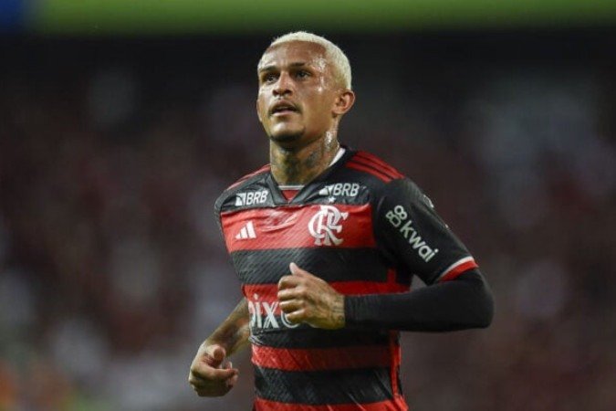 Wesley já se despediu dos companheiros e vai defender a Roma, da Itália -  (crédito: Foto: Marcelo Cortes/Flamengo)