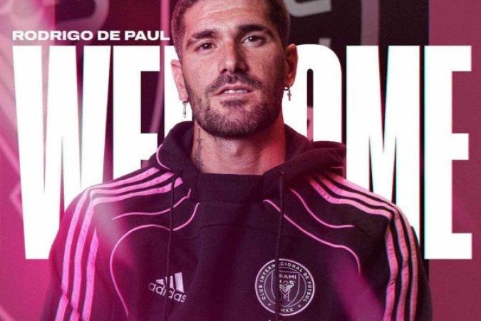 De Paul é o novo reforço do Inter Miami - (crédito: Reprodução) De Paul é o novo reforço do Inter Miami - (crédito: Reprodução)