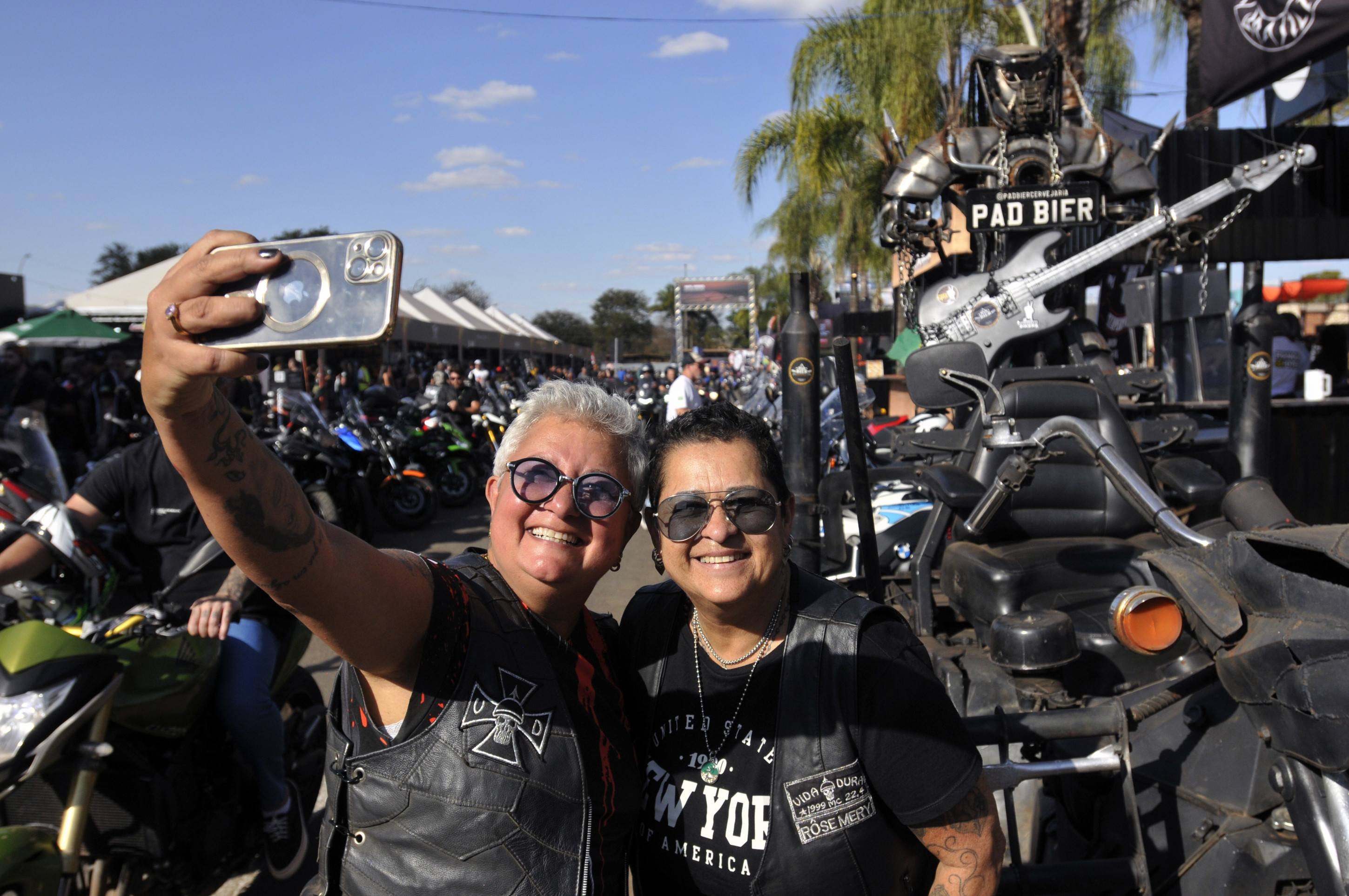 Rosê Mary Santos e Hérica Salles saíram de Angra dos Reis